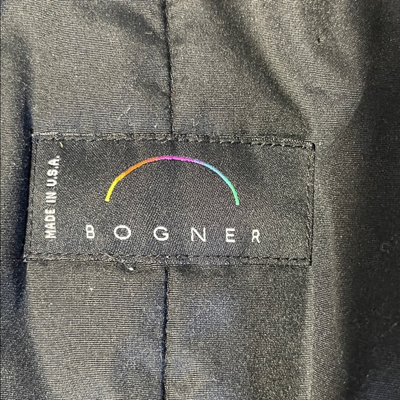Bogner green ski jacket vintage belted - Picture 10 of 15